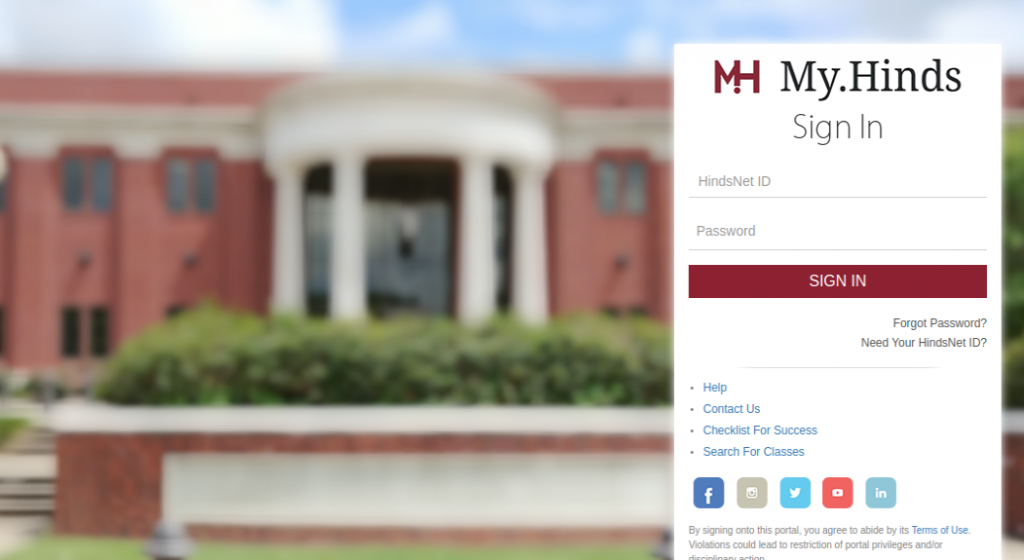 My Hinds Login
