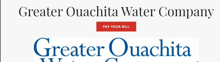 greater ouachita water company login